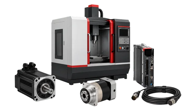 تأمین قطعات CNC و تجهیزات حرکتی توسط کی‌ام پارت کو